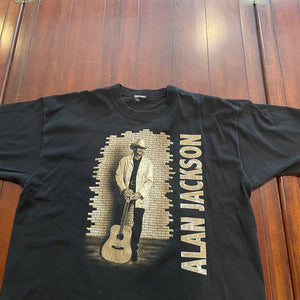 Vintage 90s Alan Jackson Livin' on Love Shirt Size XL