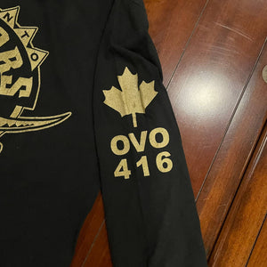 Toronto Raptors OVO Longsleeve Shirt Size Large