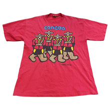 Load image into Gallery viewer, Vintage 90s Marc Tetro Canadian Mounties T Shirt Size L/XL
