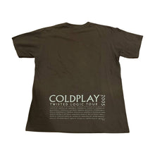Load image into Gallery viewer, Vintage Coldplay Twisted Logic Tour 2005 Shirt Size Large
