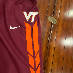 Game Worn Virginia Tech Hokies Basketball Game Shorts Size Medium