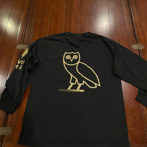 Toronto Raptors OVO Longsleeve Shirt Size Large