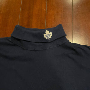 Vintage 90s Toronto Maple Leafs Mock Neck Shirt Size XL