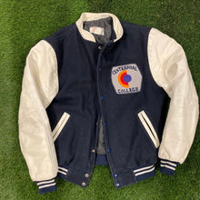 Load image into Gallery viewer, Vintage Centennial College Varsity Jacket Size Medium/Large
