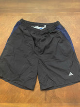 Load image into Gallery viewer, Vintage Adidas Navy and Black Swim Short Trunks Medium
