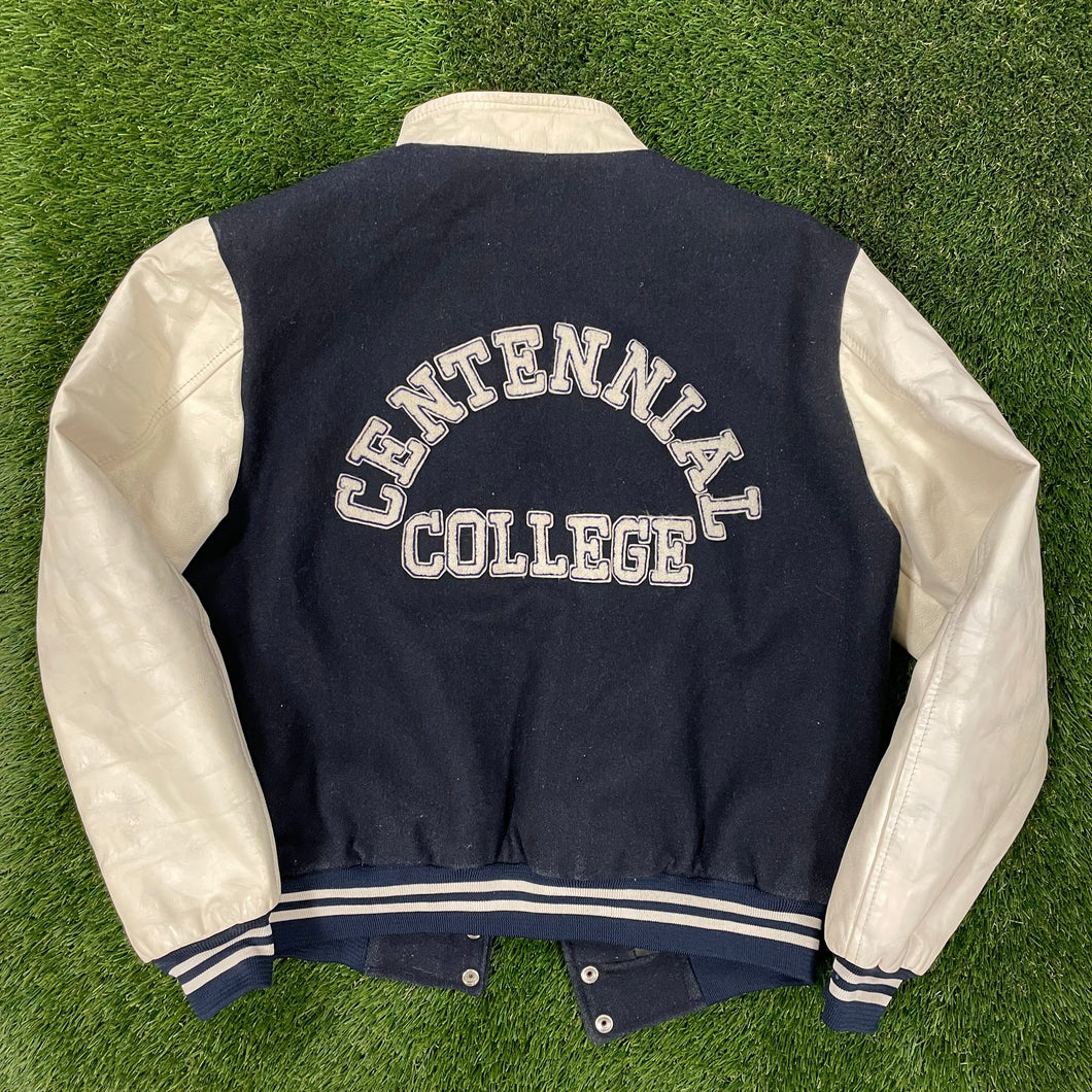 Vintage Centennial College Varsity Jacket Size Medium/Large