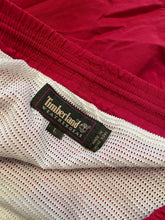 Load image into Gallery viewer, Vintage Timberland Red Swim Shorts Trunks Large
